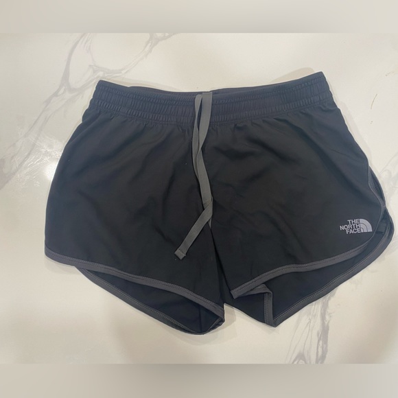 The North Face Pants - The North Face 4” Running Short, Black with Gray Border, Size S